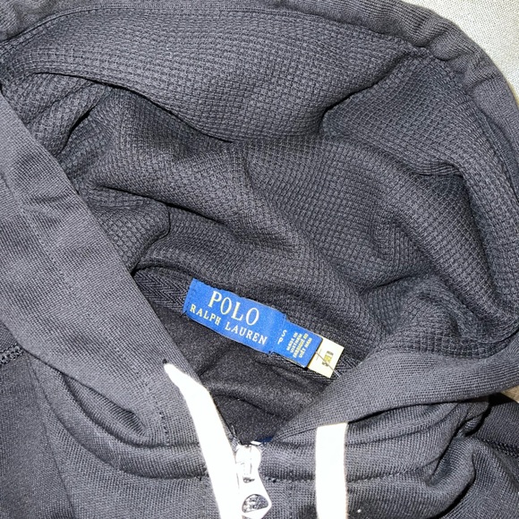 Polo by Ralph Lauren Black Zip-Up Hoodie - Picture 5 of 5